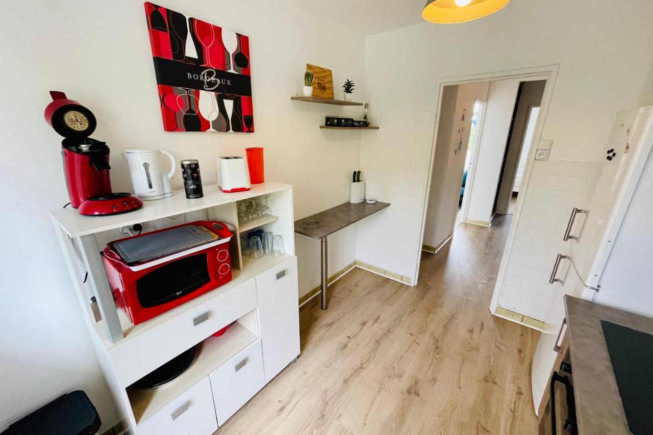 Luminous Apartment With Parking Near The City Center Cenon Luaran gambar